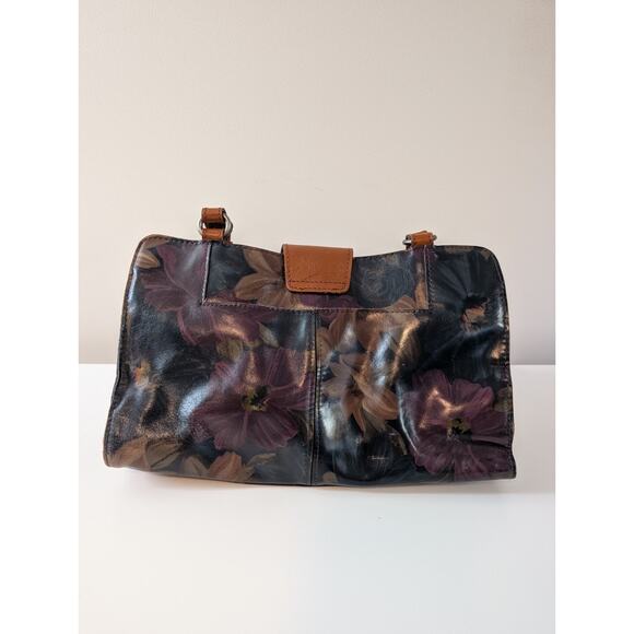 PATRICIA NASH RIENZO MULTI-COLOR LEATHER SATCHEL PURSE - Picture 4 of 13